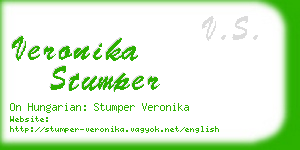 veronika stumper business card